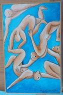 "Figure nello spazio" 2025 di Alessandra Guenna